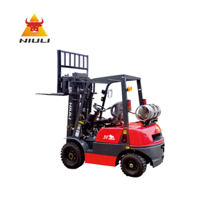 NIULI 3 Ton LPG Forklift Gasoline Forklift with Nissan Engine رافعة شوكية