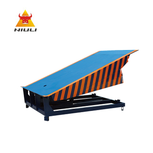 NIULI قدرة التعديل 6-10 طن رافعة شوكية هيدروليكية كهربائية منحدرات تحميل ثابتة للمستودع